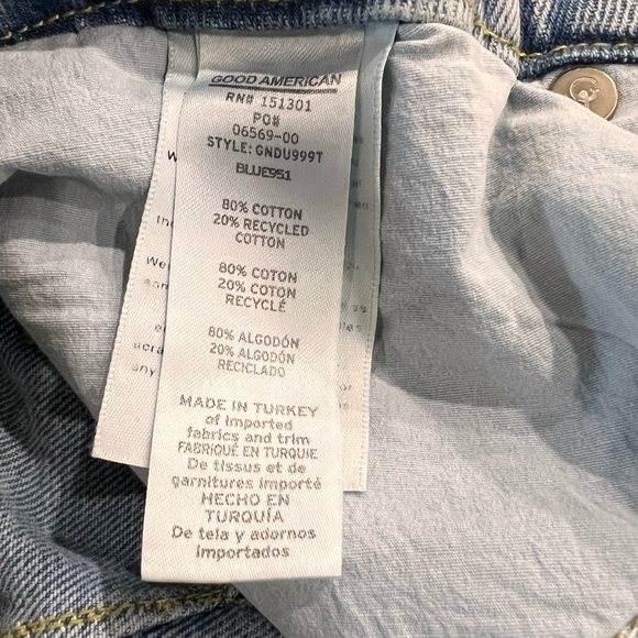 Good American GOOD CLASSIC JEANS size 6/28 - Picture 14 of 14